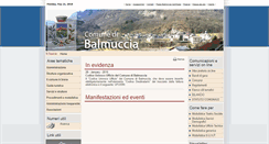 Desktop Screenshot of comune.balmuccia.vc.it